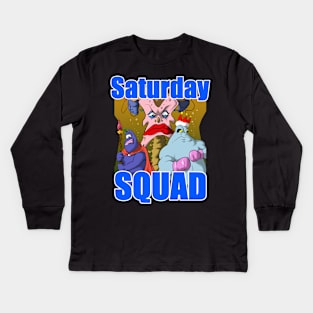 Saturday Squad Kids Long Sleeve T-Shirt